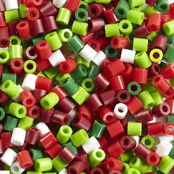 《Perler拼拼豆豆》1000顆補充包-耶誕色系