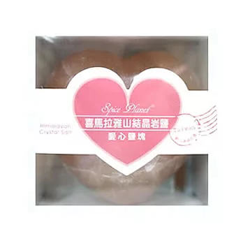 佳輝香料-天然喜馬拉雅山能量愛心鹽塊