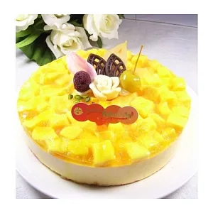 《烘焙雅集》無蔗糖芒果慕思蛋糕