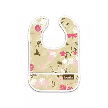 美國製Bumkins,Startbibs防水圍兜-Floral,美國產製,材質安心!