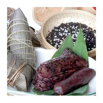 《眷村美食含運專區》南門市場立家湖州紫米豆沙粽-10入