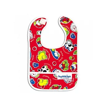 美國製Bumkins,Startbibs防水圍兜-Red Fat Farm,美國產製,材質安心!