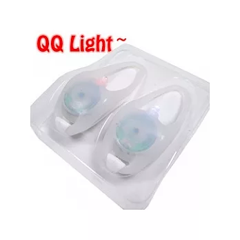《QQ Light》紅白雙色矽膠警示燈組--單車夜騎精選配件