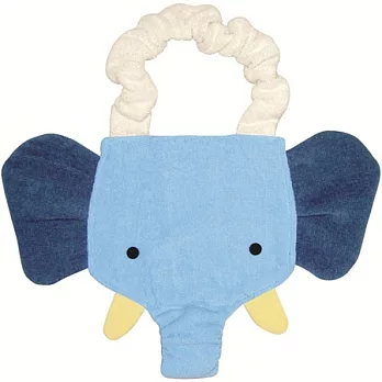 日本製Angel Dept 超可愛造型會啾啾叫圍兜-小象DG824