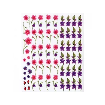 KD轉印紙.馬鞭草線條