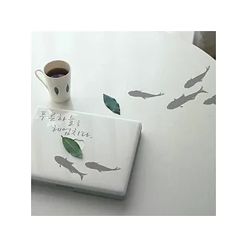 【Design W 創意壁貼】時尚家飾 Mini Garden(灰色款)