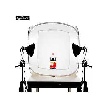 digiXtudio直立35W專業白光70公分攝影棚套組