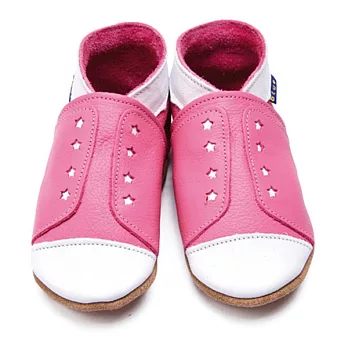 英國製Inch Blue -英國手工學步鞋禮盒-Sneaker Rose Pink(6~12M)