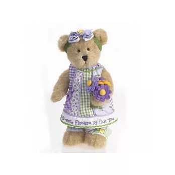 美國Boyds 花園系列-紫丁香泰迪熊