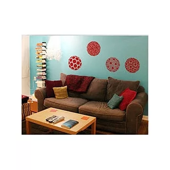 【ORIENTAL創意壁貼】Fantasy balls(紅色)