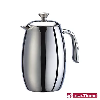 Tiamo 哥倫比亞 6杯份雙層不鏽鋼濾壓壺-800ml (HA1536)
