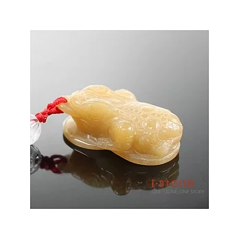 【石頭記】開運100年-晶雕三腳眼錢蟾蜍-黃玉