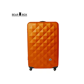 Bear Box《晶鑽系列》ABS 霧面★輕硬殼旅行箱【20吋】橘
