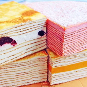 【塔吉特千層專賣】幸福綜合千層蛋糕8吋