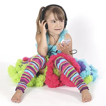 澳洲Huggalugs創意手襪套,荷葉邊Grape Swirl Stripe,時尚實惠的選擇!