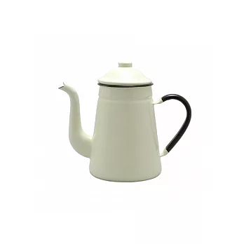 野田琺瑯-咖啡壺(米白)