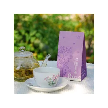 【雅植香草園】三角茶包禮盒-玫瑰養顏茶-16入