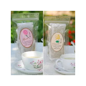 【雅植香草園】直立袋-玫瑰養顏茶+甘菊安神茶