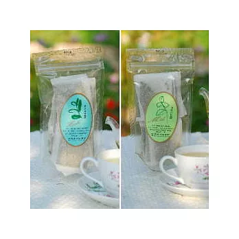 【雅植香草園】直立袋-薄荷放鬆茶+輕盈香草茶