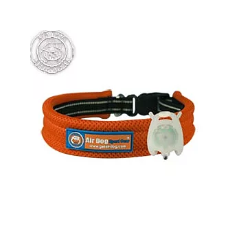 驚爆暢銷 德國AIR-DOG《超耐震》全功能透氣項圈 L號(橘色)