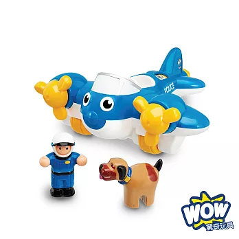 【WOW Toys 驚奇玩具】警察飛機 彼特