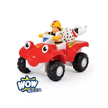 【WOW Toys 驚奇玩具】消防越野車 柏弟