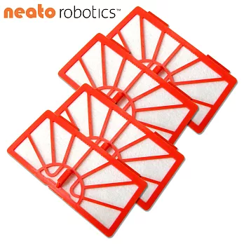 Neato Robotics 機器人吸塵器專用原廠濾網(四片一組)