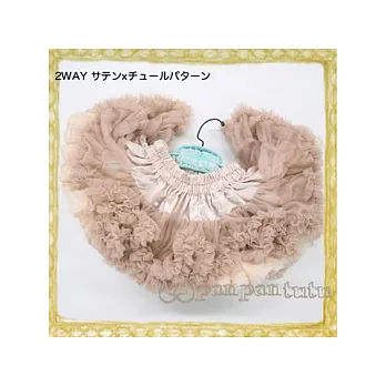 panpantutu 雙面芭蕾舞裙-秋藕 M(2-4Y)