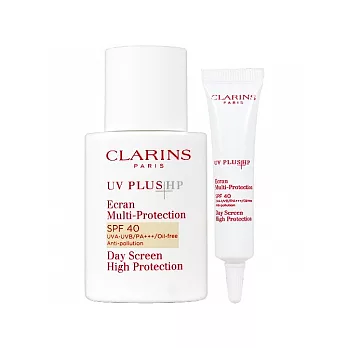 CLARINS 克蘭詩 新一代清透礦植物UV隔離露SPF40(#膚色)(30ml)買大送小