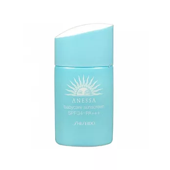 SHISEIDO資生堂 ANESSA安耐曬 寶貝肌防曬露<SPF34+.PA+++>(25ml)