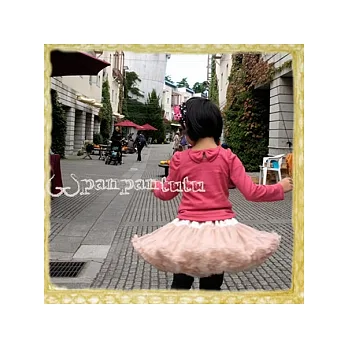 panpantutu 雙面芭蕾舞裙-秋藕 L(4-6Y)