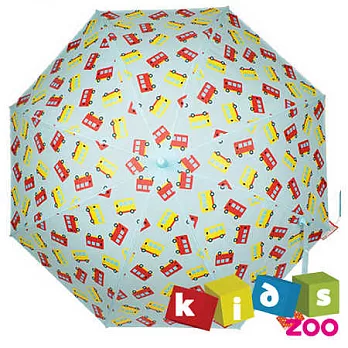 【kids zoo】童趣造型自動雨傘校車