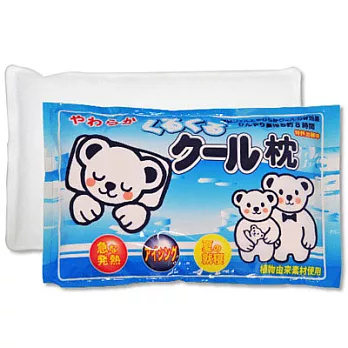 《日本COLD》涼一夏專用冰枕(2入)白色