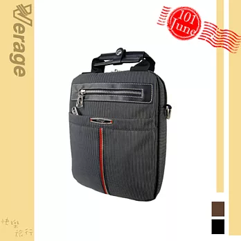 【Verage】英倫紳士休閒斜側包(小)時尚黑