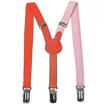 日本製Angel Dept,超可愛造型吊帶褲夾-三色小兔