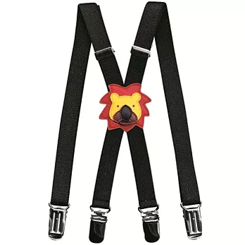 日本製Angel Dept,超可愛造型吊帶褲夾-獅子