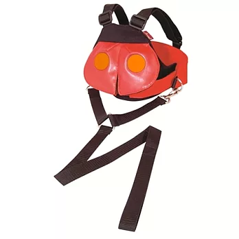 日本製Angel Dept,背心式防走失繩/走失帶-瓢蟲-橘圓點