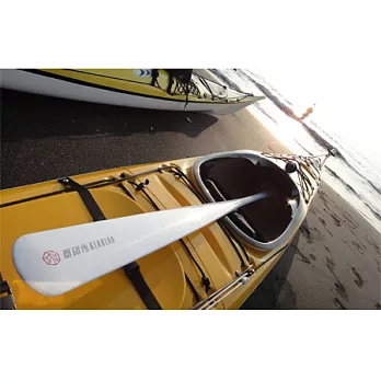 Gearlab Kuroshio 白色格陵蘭式獨木舟划槳 (Kuroshio,glossy white)亮面烤漆白