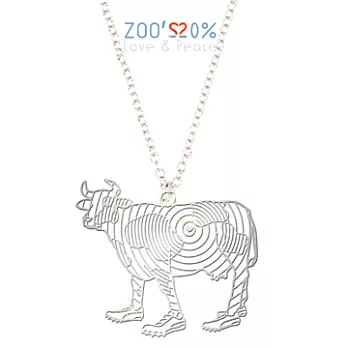 【蘭堂創意】ZOO’S 20%動物項鍊-乳牛(M)