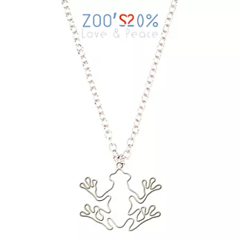 【蘭堂創意】ZOO’S 20%動物項鍊-青蛙框框版(S)