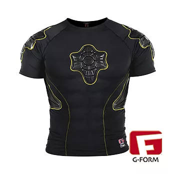 【G-FORM SPORT】G戰士 Protective Compression Shirt 防摔衣極限運動 護具滑板 單車 RPT gform 超輕巧黑 S
