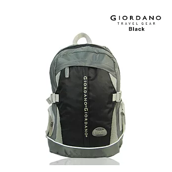 【GIORDANO】佐丹奴 輕巧潮流後背包潮流黑