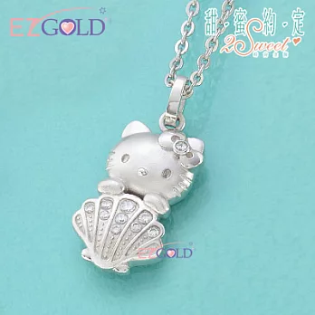 Hello Kitty凱蒂貓 貝愛 銀飾墜子