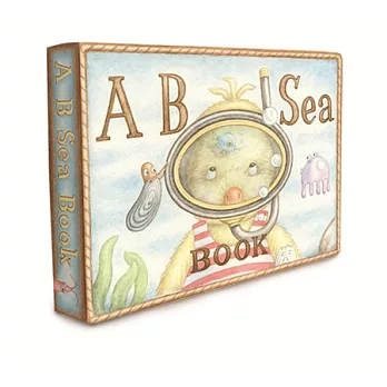 美國Bunnies By The Bay海灣兔,海底世界字母書,A B Sea!