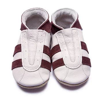 英國製Inch Blue,真皮手工學步鞋禮盒,Sports-Stone/Chocolate(6~12M)