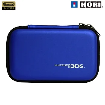 HORI N3DS 硬殼收納包 - N3DS 週邊藍色 3DS-003