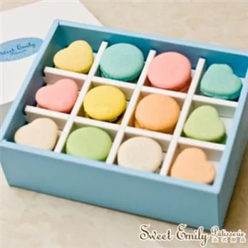 (Sweet Emily)法式馬卡龍禮盒(12入)