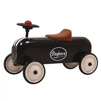 【法國Baghera】Racer Noir 經典小車(嚕嚕車)|黑