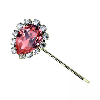 Chicist 星燦晶漾髮夾(共四色)珊瑚