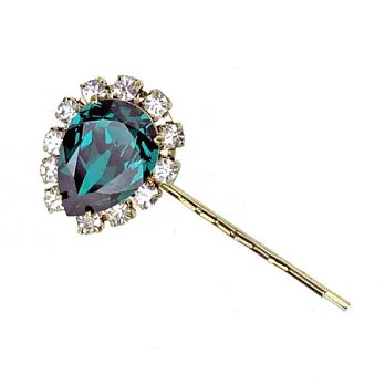 Chicist 星燦晶漾髮夾(共四色)綠